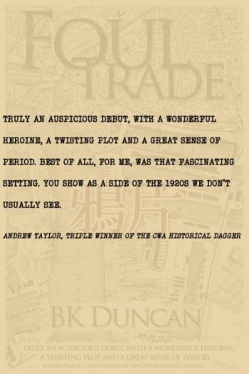 Andrew Taylor review of Foul Trade by BK Duncan