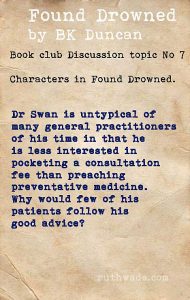 Found Drowned book club discussion topics: 7 characters